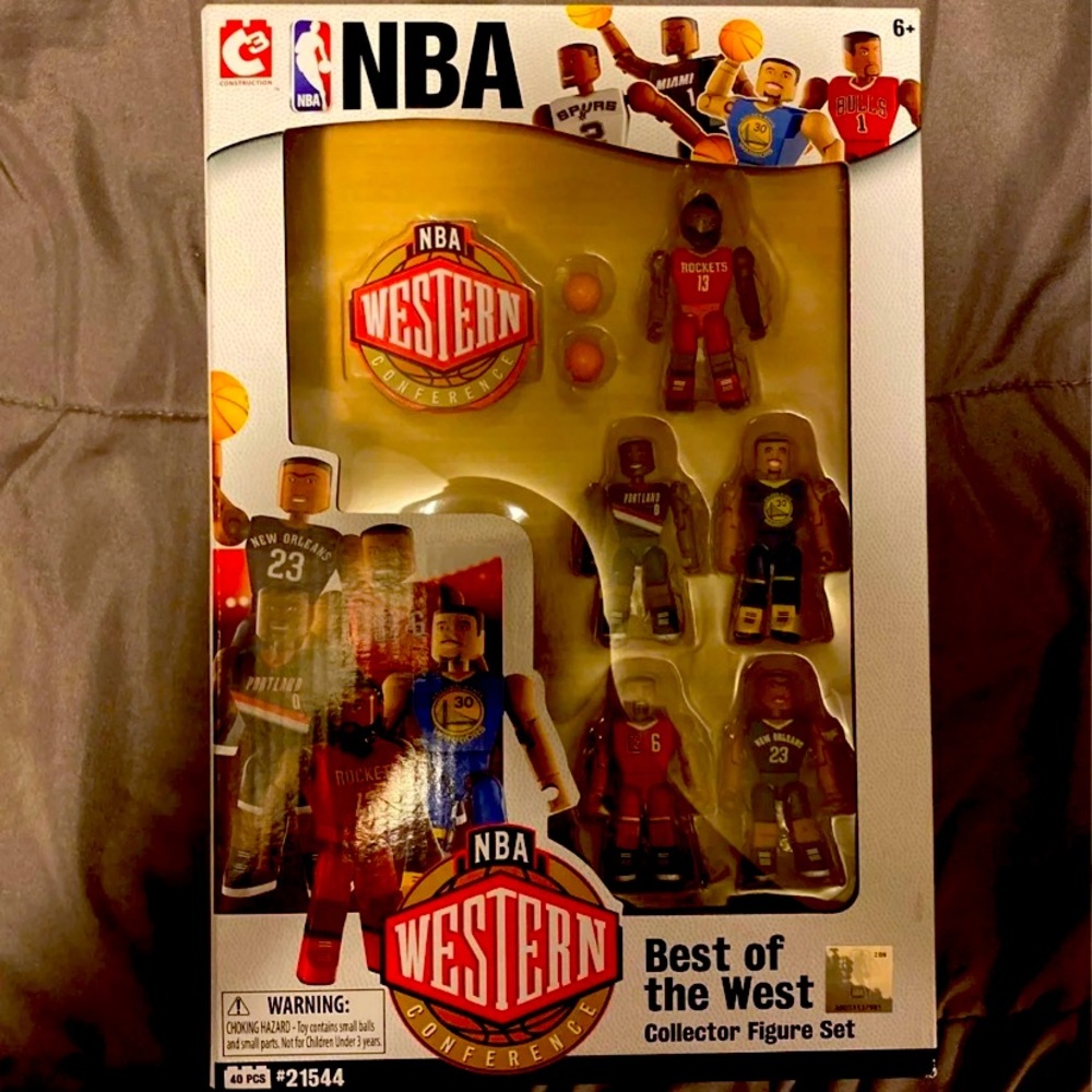2016 Best of West NBA Action Figures Curry Dame D.Jordan Harden A.DaviS